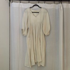 Daughters of India Cream Dress